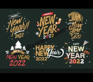 Happy New Year Vector Plantillas Para Sublimar