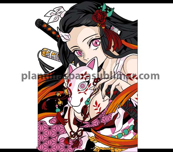 Nezuko Kamado Demon Slayer Vector Plantillas Para Sublimar The Best Porn Website