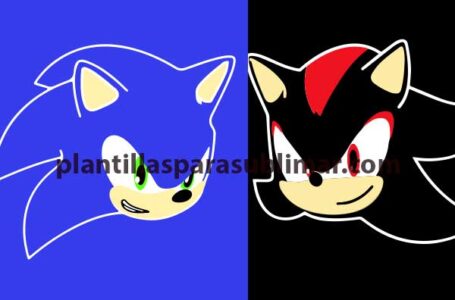 Sonic Vector Sublimar Plantillas Para Sublimar