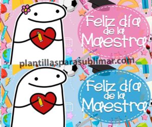 Plantillas Tazas Flork Dia Del Maestro Profesor Maest Vrogue Co