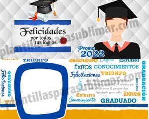 Graduaciones Plantillas Egresados Plantillas Para Sublimar