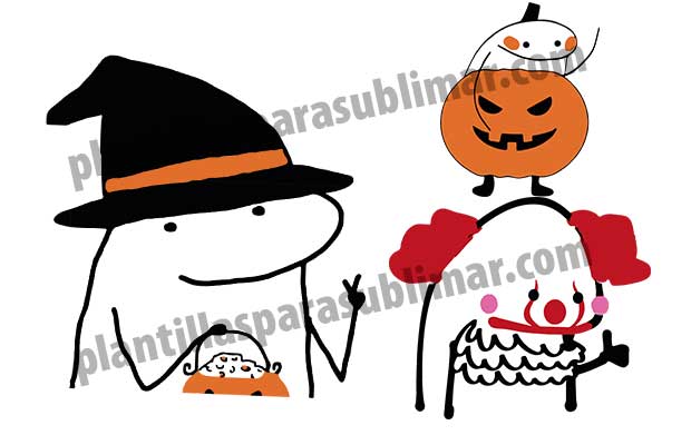 Flork Deformitos Halloween Png Svg Plantillas Para Sublimar The Best Porn Website