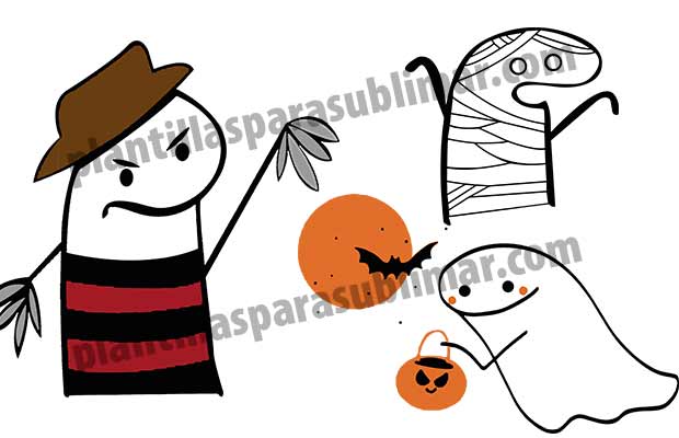 Flork Halloween Png Plantillas Para Sublimar