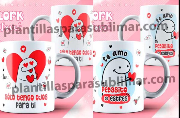 Frases Graciosas Flork San Valentin Plantilla Plantillasparasublimar