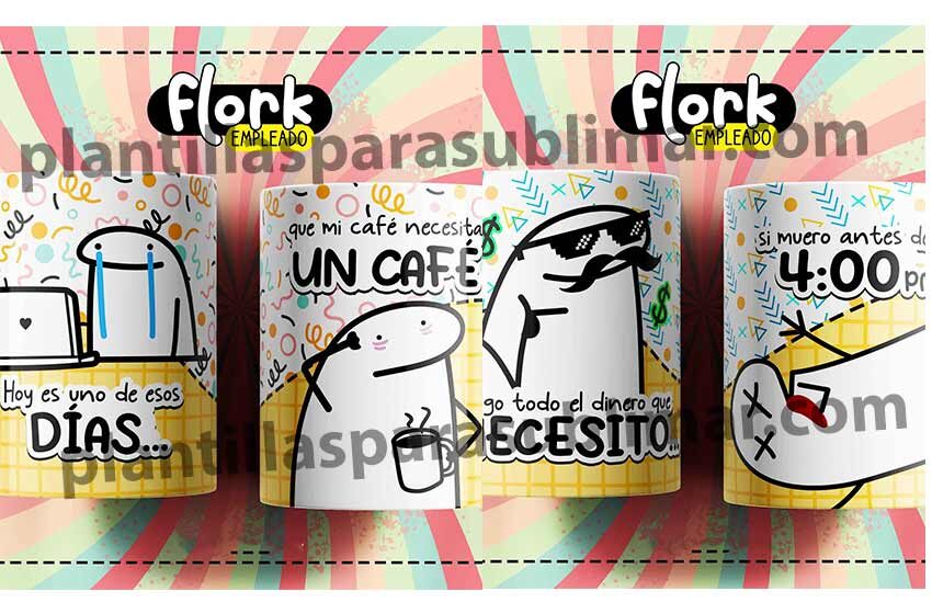 Flork Empleado Frases Graciosas Plantilla Plantillas Para Sublimar