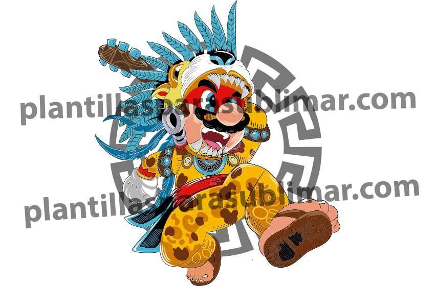 Quetzalcoatl Mario Maya Vector Png Plantillas Para Sublimar The Best