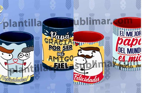 Dia Del Papa Flork Plantillas Taza Plantillas Para Sublimar