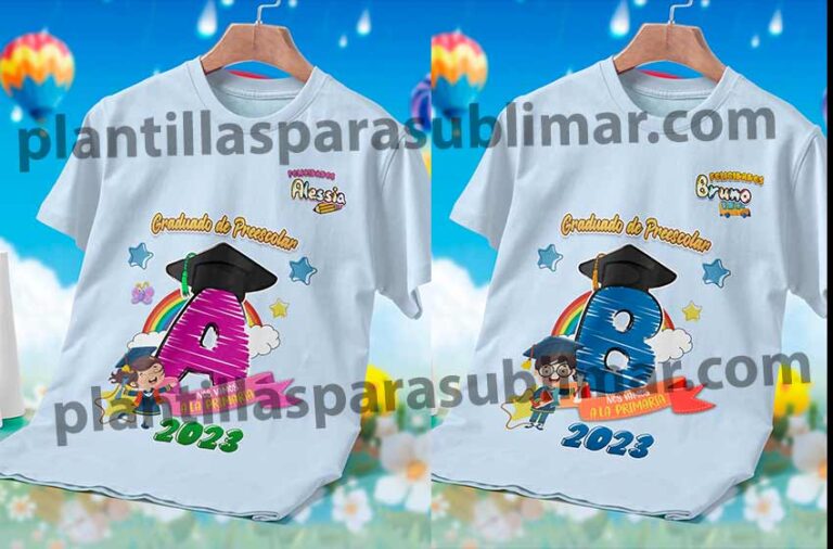 Abecedario Graduaciones Playeras Plantillas Plantillas Para Sublimar