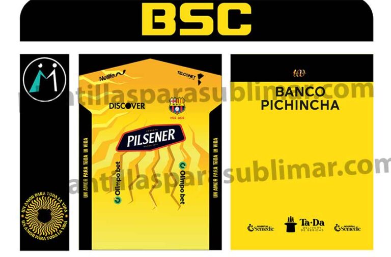 Playera Barcelona Bsc Vector Plantillas Para Sublimar