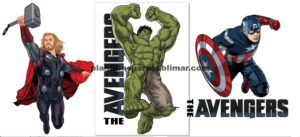 Avengers Vector ,Hulk, Capitan America, THOR