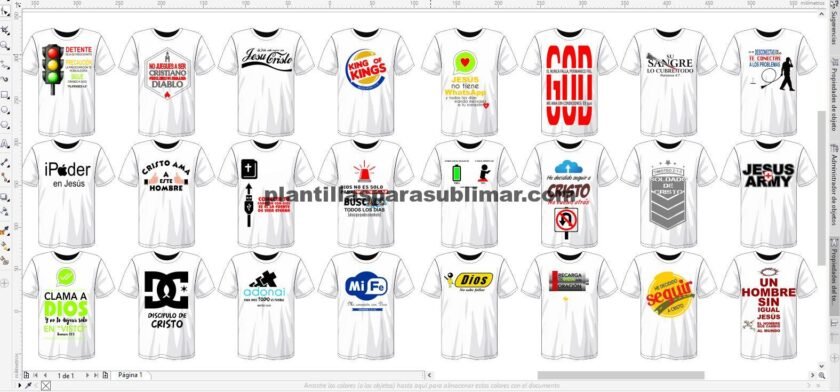 SuperPack de diseños religiosos para gorras o remeras