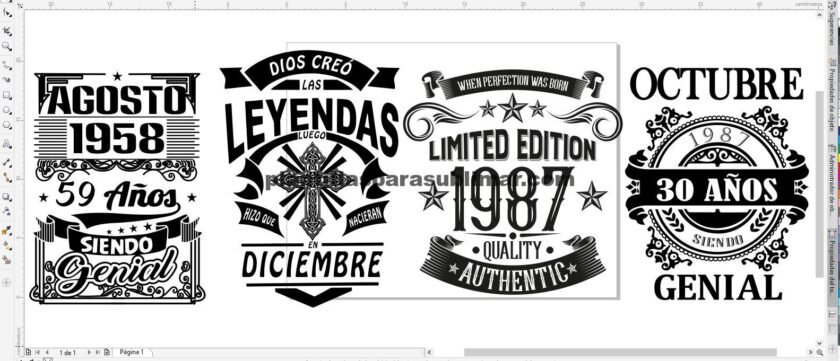 Frases de leyendas CorelDraw