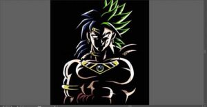 Broly – Vector, Remeras, Camisas,serigrafia, sublimación