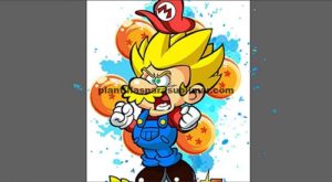 Super Dragon Ball Mario Saiyajin, Vector