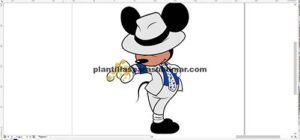 Mickey Jackson Vector