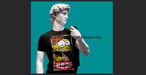 Hermoso MockUp Estatua para playeras, remeras