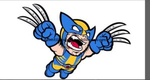 Mario Wolverine- Vector