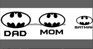 Batman- Familia, Serigrafía,Sublimación, Corte de vinil