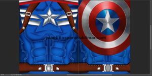 Traje Completo- Capitan America