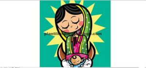 Virgencita de Guadalupe – Vector