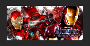Avengers EndGame Ironman Sublimación tazas