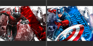 Vengadores – Avengers Atman, Capitán américa , Sublimación de tazas