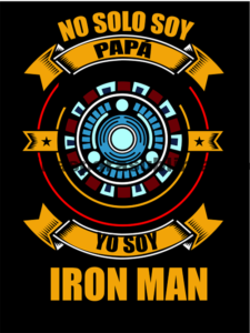 No solo soy papá, yo soy Iron man, Vector