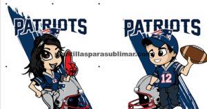 NFL Patriots, patriotas, Vector Duo
