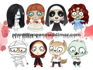 CUTE HORROR SET