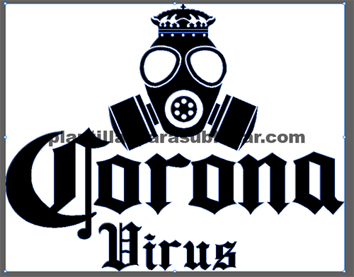  Corona Virus, Vector, Corte