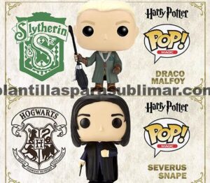 Draco Malfoy, Severus Snape, Harry Potter, Funkos