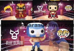 Lucha libre, Bluedemon,Nacho, Conan