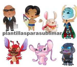 Personajes lilo y stitch