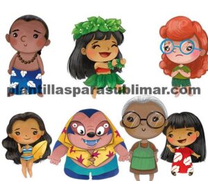 Personajes lilo y stitch