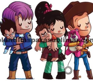 Trunks RalPH, woody, y sus amigos, PNG