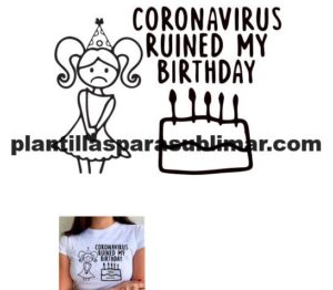 Coronavirus, arruino mu cumpleaños, covid, niña