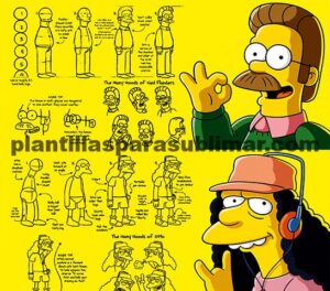 los simpson, flanders, otto