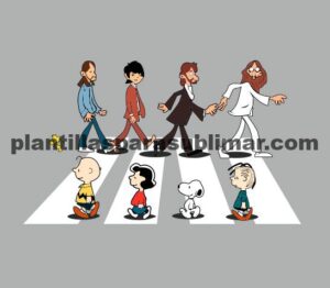 snoopy, The beatles vector