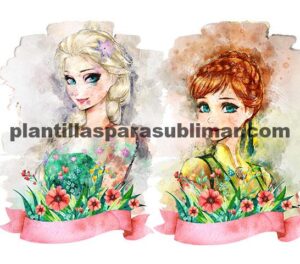 Princesas disney, elsa, anna