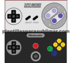 Control Super Nintendo Vector