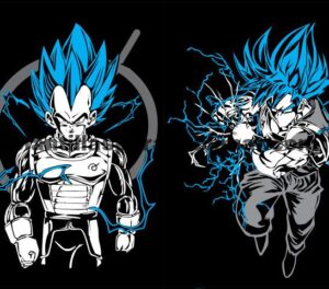 Dragon Ball Dioses Goku Vegeta