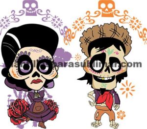 Coco, dia de muertos, Sublimación playeras