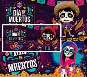 Dia de muertos, coco, Sublimación