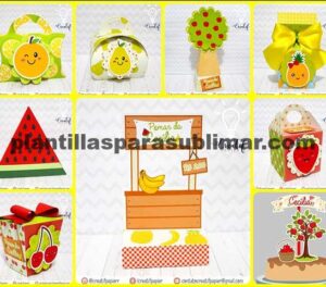 Kit Corte Cameo Studio Frutas