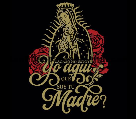 Virgen de Guadalupe, Vector-Corte