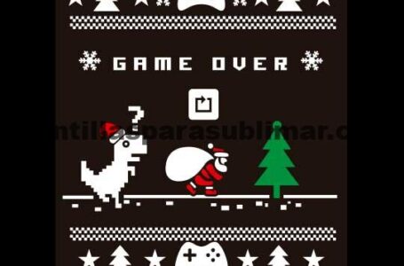 Game Over Santa Game Sueter Ugly