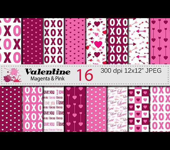  16 Diseños San Valentin Cojines
