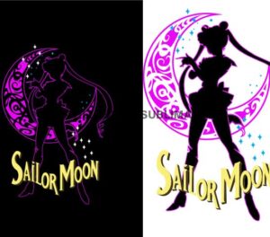 Sailor Moon Vector Sublimacion Corte