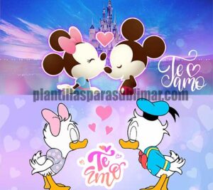 Daisy Donal Minnie Mickey