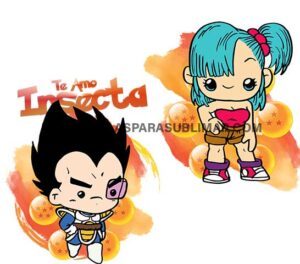 Te amo Insecta Vegeta Bulma